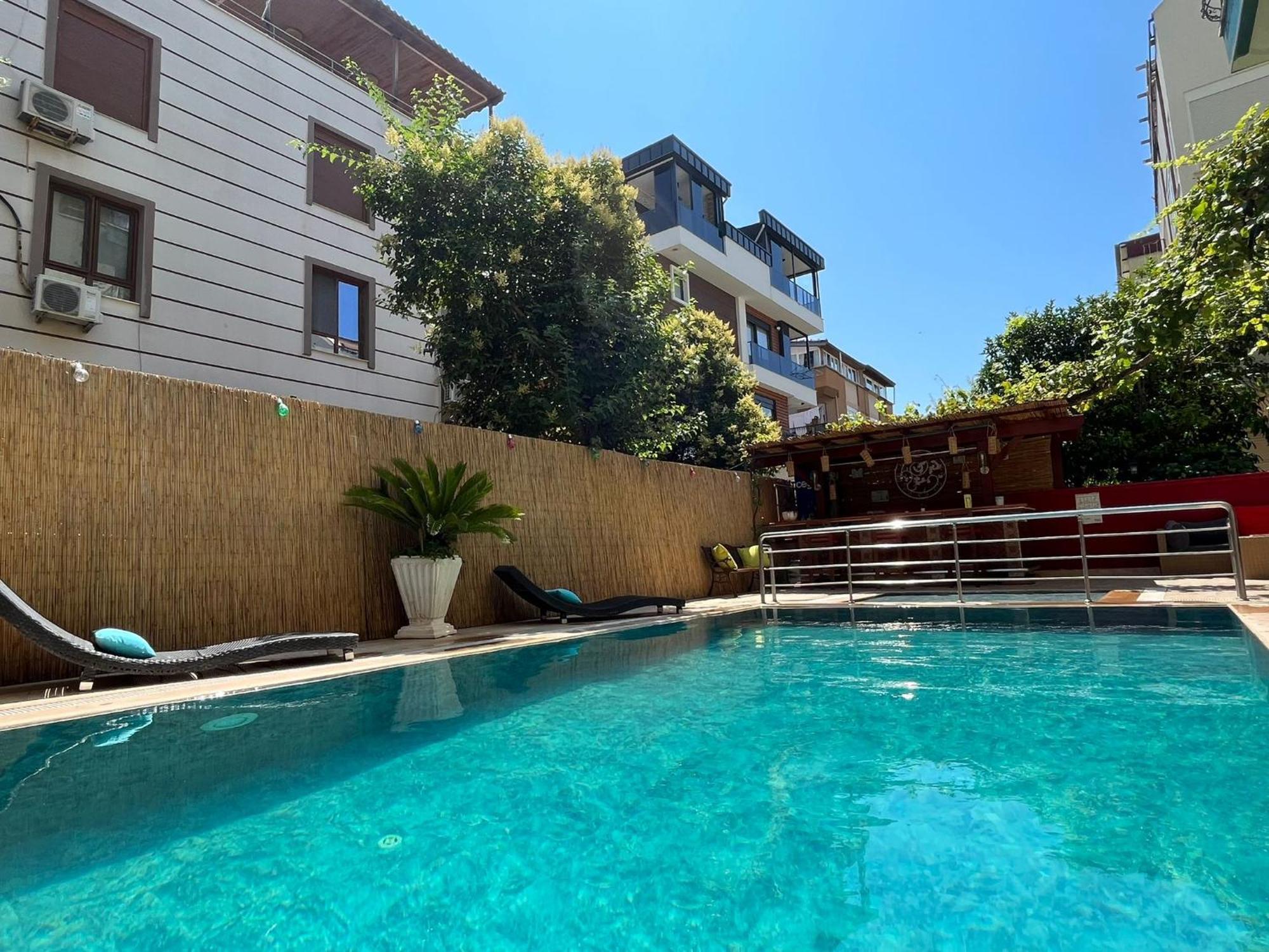 Beyaz Melek Apart Hotel Antalya Exterior foto